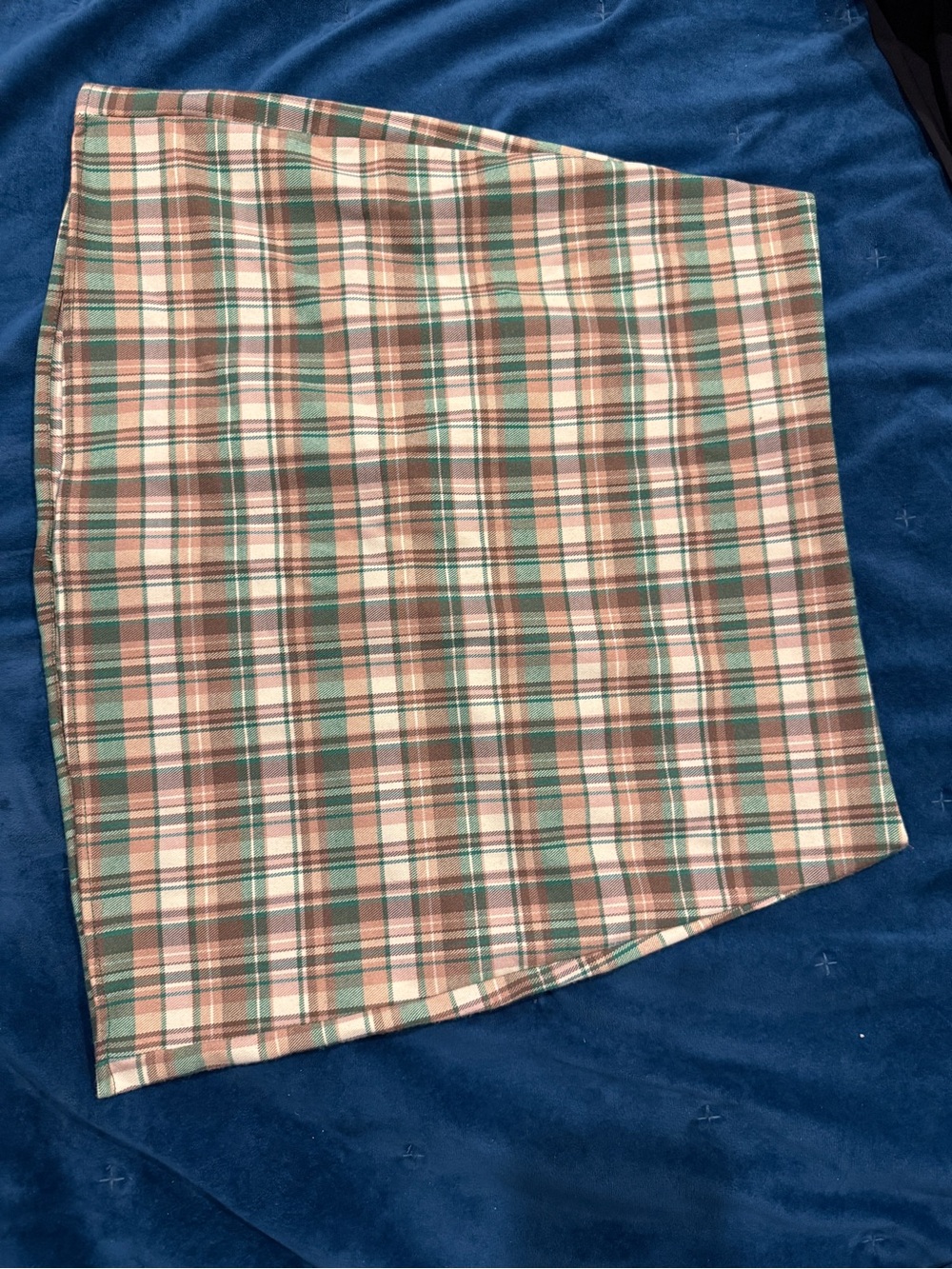 Plaid Mini Skirt